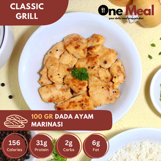 Frozen Meal Pack | Dada Ayam Fillet Classic Grill - 100gr