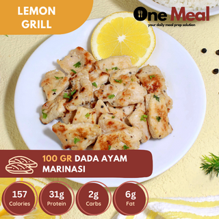 Frozen Meal Pack | Dada Ayam Fillet Lemon Grill - 100gr