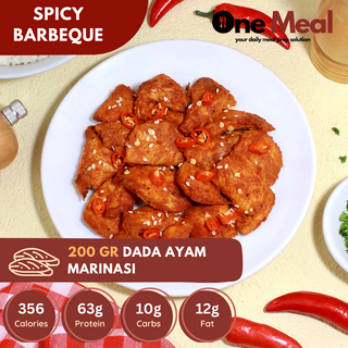 Frozen Meal Pack | Dada Ayam Fillet Spicy BBQ - 200gr