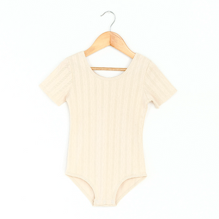 pima bodysuit. vine pointelle