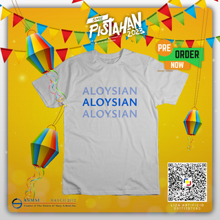 White Aloysian T-Shirt