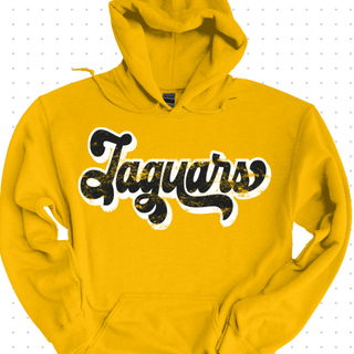 Vintage Jaguars Gold Hoodie