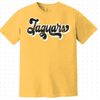 Vintage Jaguars Gold Tee