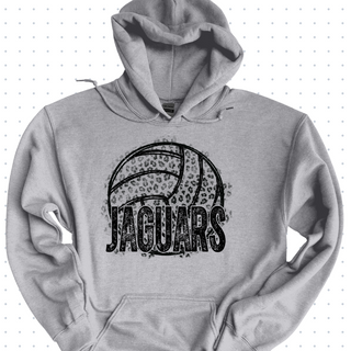 Jag Volleyball Gray Hoodie